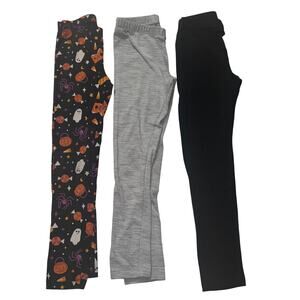 Cat & Jack LOT of 3  Girls M Leggings Everyday Playwear Casual Comfy Soft